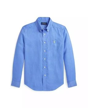 Ralph Lauren Boys 8-20 Linen Shirt