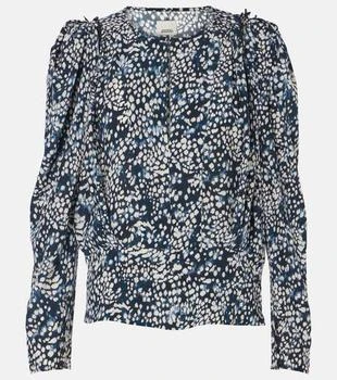 Isabel Marant | Zarga printed silk-blend blouse