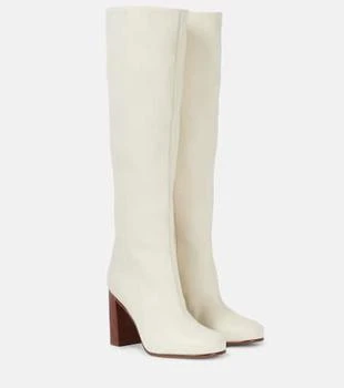 Khaite | Willow leather knee-high boots