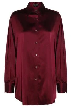 Tom Ford | Tom Ford Satin Relaxed Fit Shirt