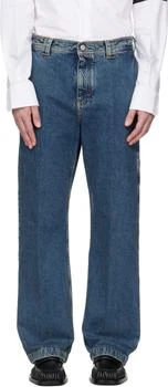 Salvatore Ferragamo | Blue Workwear Jeans