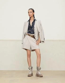 Brunello Cucinelli | Silk Pattern Women's Shirt