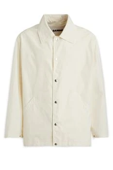 Jil Sander | Jil Sander Logo Printed Long-Sleeved Jacket
