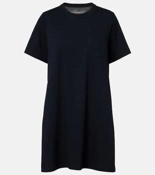 Sacai | Paisley paneled minidress