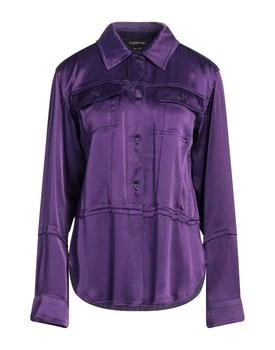 Solid color shirts & blouses