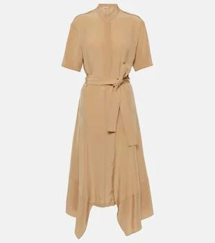 Stella McCartney | Silk crêpe de chine shirt dress