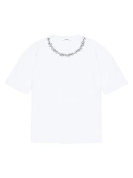 Givenchy | Boxy Fit T-Shirt in Cotton with Crystals