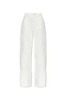 Givenchy | Givenchy Cuffed Wide-Leg Jeans