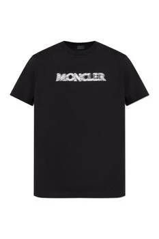 Moncler | Moncler Logo Printed Crewneck T-Shirt