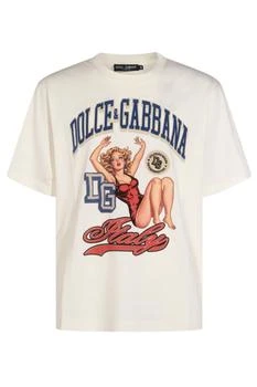 Dolce & Gabbana | Dolce & Gabbana Graphic Printed Crewneck T-Shirt