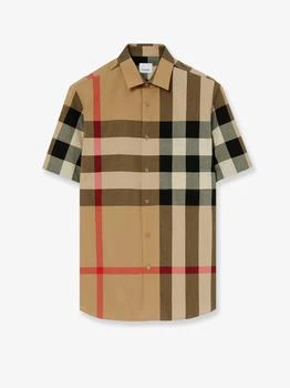 Burberry | Cotton shirt with check print