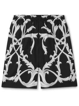 Versace | Knee-Length Silk Shorts