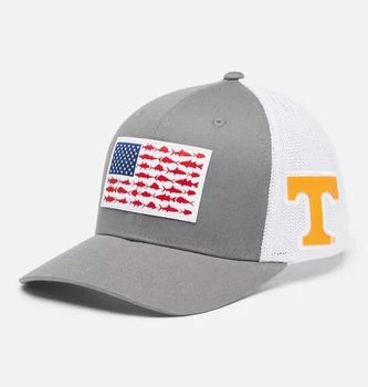 Columbia PFG Mesh  Fish Flag Ball Cap - Tennessee-