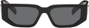 Prada | Black Triangle Logo Sunglasses