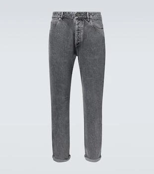 Brunello Cucinelli | Mid-rise slim jeans