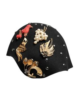 Dolce & Gabbana | Wool multi Embellished Cloche Women's Hat