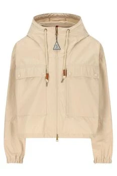 Moncler | Moncler Logo Patch Zip-Up Jacket