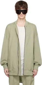 Rick Owens | Green Hollywood Jumbo Flight Bomber Jacket