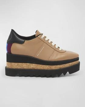 Stella McCartney | Sneakelyse Vegan Logo Platform Loafers