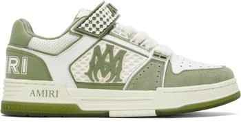 AMIRI | Khaki & White MA Skyline Sneakers