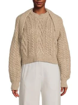 Brunello Cucinelli | Cable-Knit Wool-Cashmere Sweater