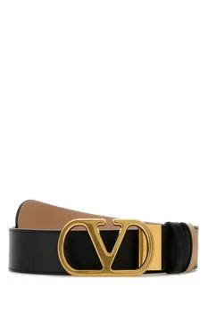 Valentino | Valentino VLogo Signature Reversible Buckled Belt