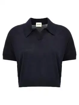 Khaite | Khaite Morgane Short Sleeved Polo Top
