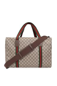 Gucci | Gucci Web Striped Large Duffle Bag