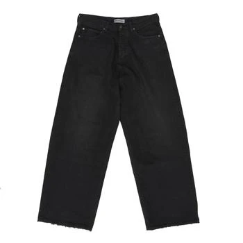 Balenciaga | Balenciaga Logo Patch Frayed Edge Jeans