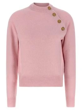Balmain | Balmain Long Sleeved Buttoned Jumper