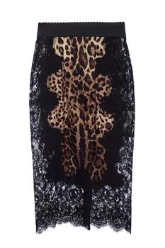Dolce & Gabbana | Lace-trimmed skirt