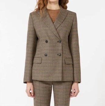 Max Mara | Pre-Loved Wool Batavia Blazer In Chocolate