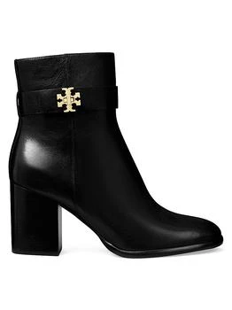 T-Lock 80MM Leather Ankle Boots