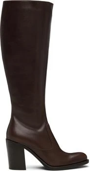 Chloé | Brown Phoenix Heeled Tall Boots