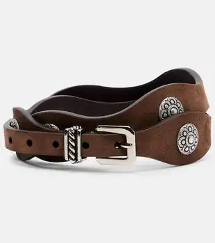 ETRO | Embellished suede belt