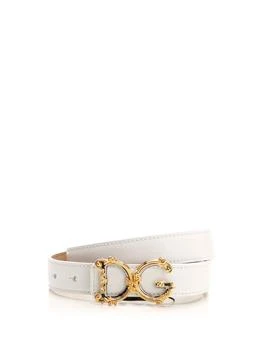 Dolce & Gabbana | Dolce & Gabbana Baroque Logo Buckle Belt