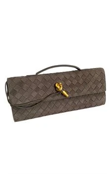Mint Exclusives Mint Exclusives - Women's Suede Knot Clutch Bag