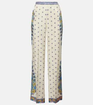 ETRO | Printed high-rise straight pants