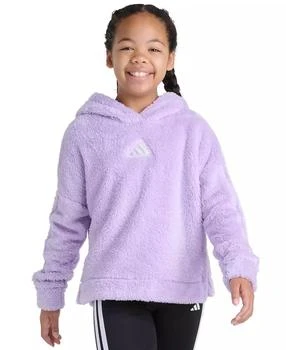 Big Girls
 S-XL Long Sleeve 3-Stripes Fleece Pullover Hoodie