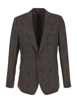 Dolce & Gabbana | Dolce & Gabbana Prince Of Wales Checked Blazer