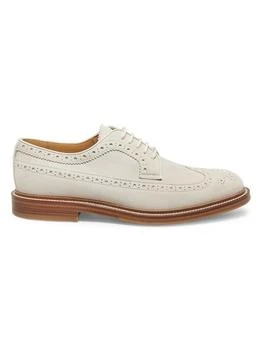 Brunello Cucinelli | Suede Brogue Shoes