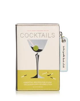 Lime Slice Page Turner Leather Zip Wallet