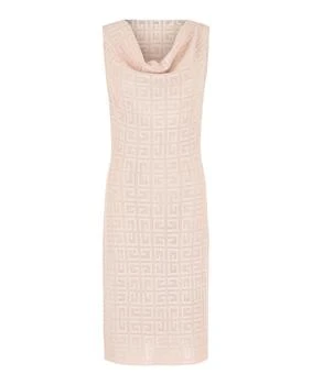 Givenchy | 4G Monogram Draped Midi Dress