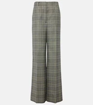 Stella McCartney | Checked wool flared pants