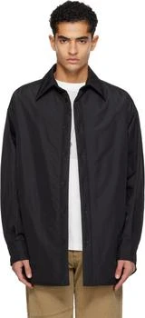 MM6 | Black Padded Overshirt
