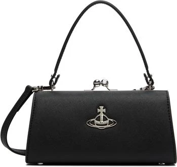 Vivienne Westwood Black Doll XL Frame Bag
