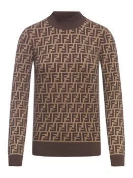 Fendi | Fendi Monogrammed Knitted Jumper