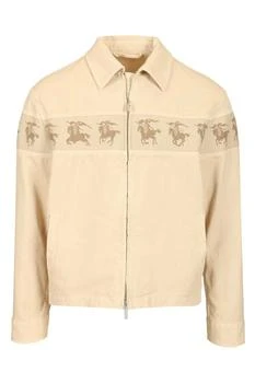 Burberry | Burberry Galloping Knight Zip-Up Jacket