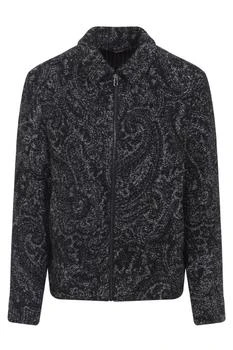 ETRO | Etro Pattern-Jacquard Zipped Bomber Jacket