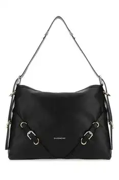 Givenchy | Givenchy Voyou Logo Detailed Medium Shoulder Bag